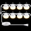 4 Globe 2700K LED Light Set, Straight/White Cable