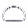 2" D-Ring, 3,250 lb. B/S, White Zinc Coated