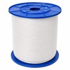 3/16” × 1,000’, Solid Braided Polyester Rope, White
