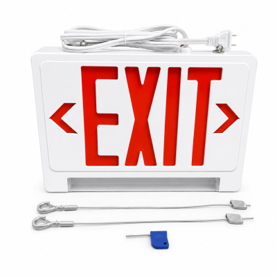Mobile Exit Sign, Inline Lightpipe