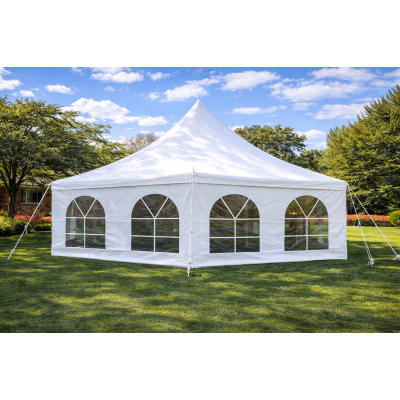 8' X 20' French Window Sidewall W/Overlap